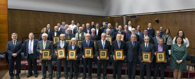 CITI Navarra entrega los premios de la Cátedra Industria 4.0 y homenajea a los colegiados que celebran sus bodas de oro y plata en la profesión