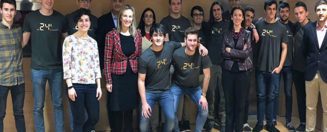 CITI Navarra patrocina la participación de un grupo de estudiantes de la UPNA en el evento ‘24 horas de innovación’